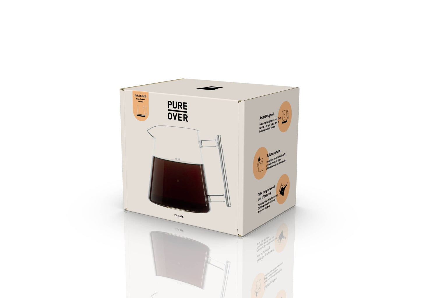 100% Glass No-Filter Coffee Maker